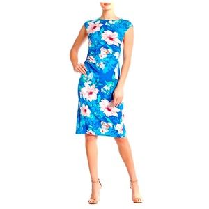 NWT Spense Floral Sheath Dress